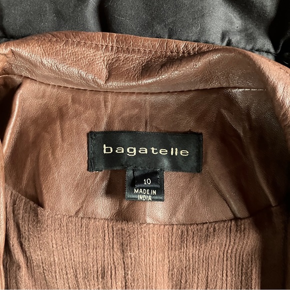 Bagatelle Faux Leather Jacket - Picture 3 of 4